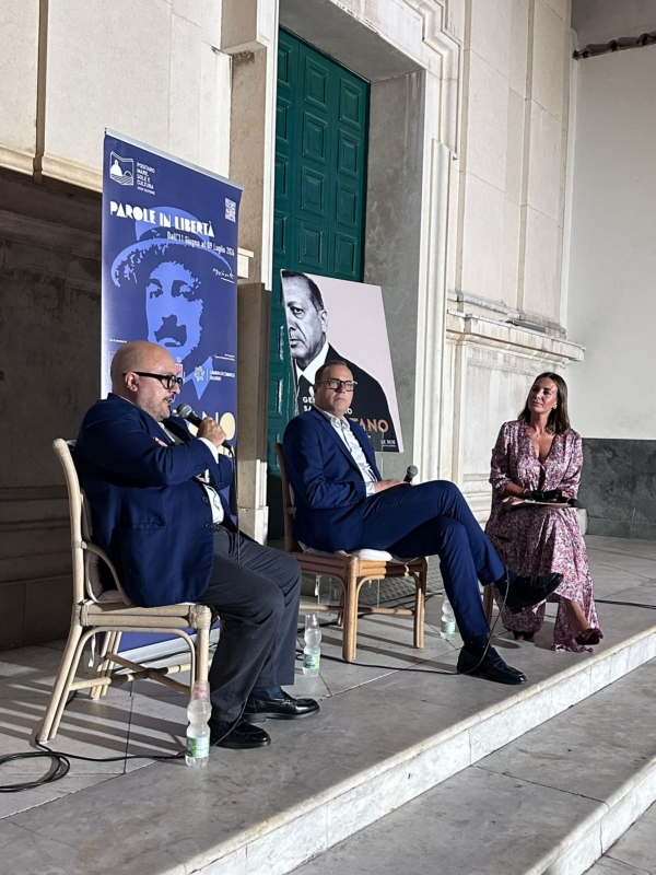 Gennaro Sangiuliano, Tommaso Cerno, Positano Mare Sole Cultura 2026